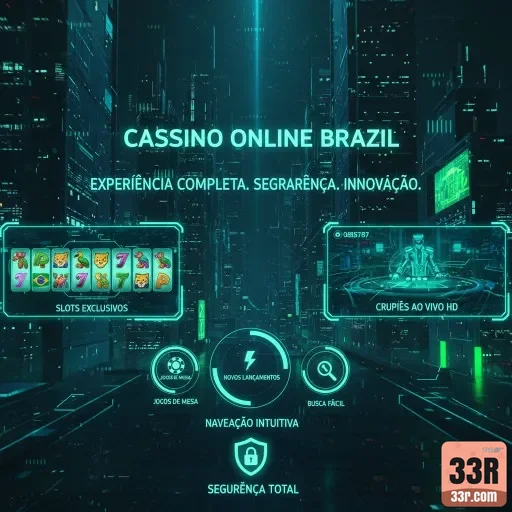 33r - interface premium - Cadastro na Plataforma